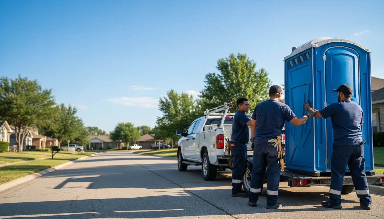 Portable Toilet Rental in Hinton, OK near me